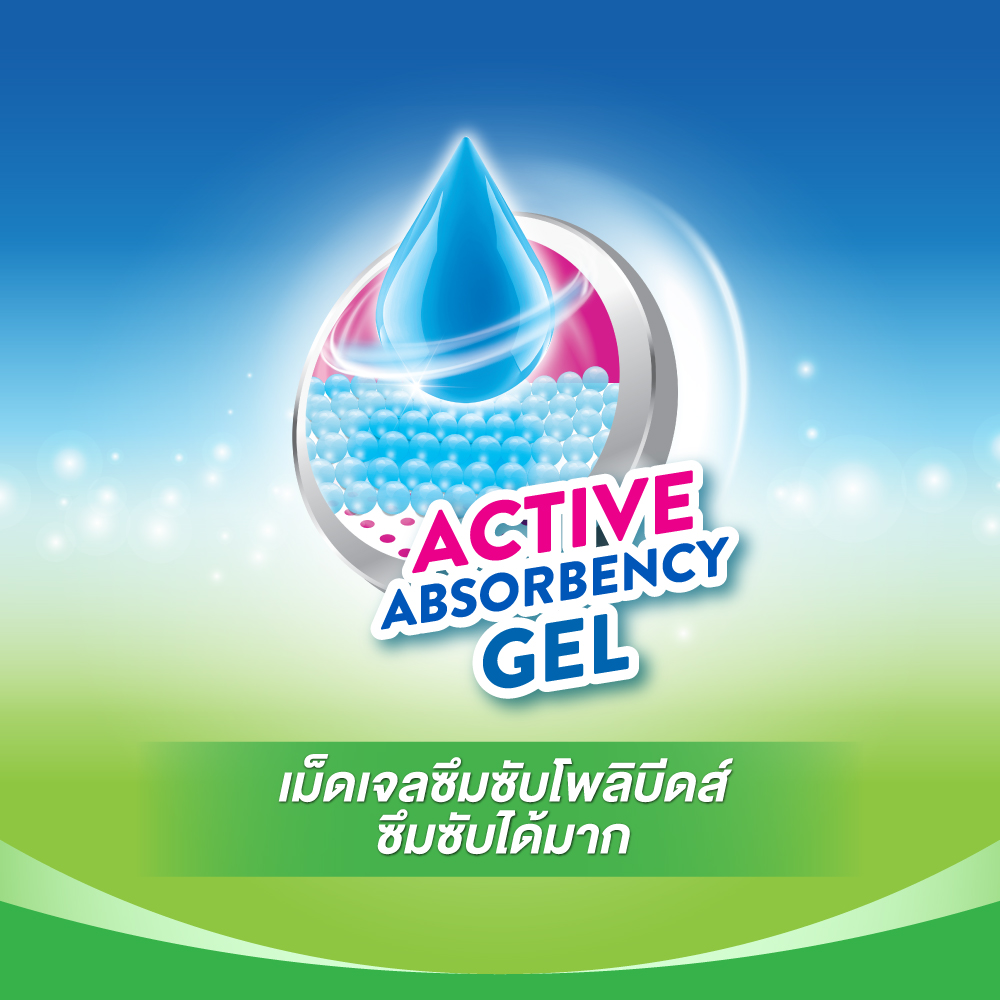 เม็ดเจลโพลีบีดส์ แผ่นรองเสริมซึมซับผู้ใหญ่ เซอร์เทนตี้ ซึมซับมาก